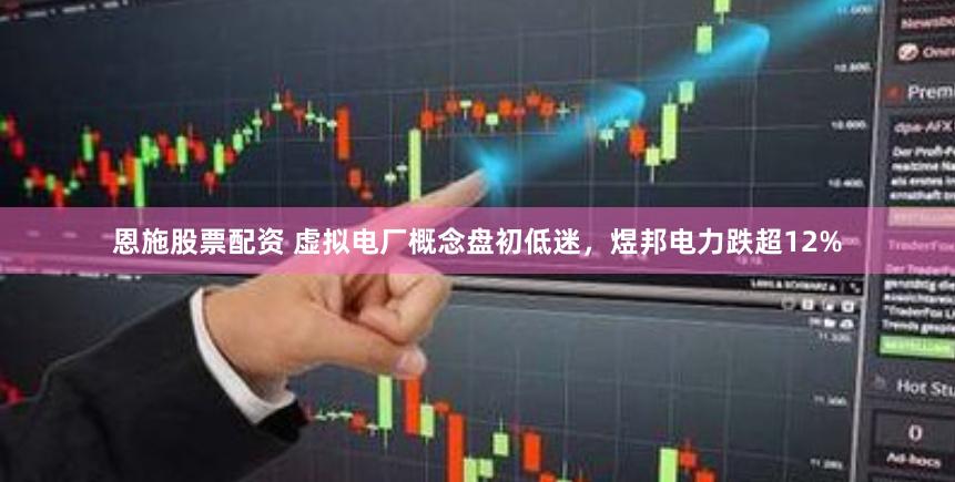 恩施股票配资 虚拟电厂概念盘初低迷，煜邦电力跌超12%