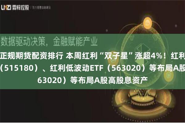 正规期货配资排行 本周红利“双子星”涨超4%！红利ETF易方达（515180）、红利低波动ETF（563020）等布局A股高股息资产